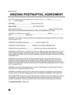 Pre & Postnuptial Agreements Attorney Glendale AZ .